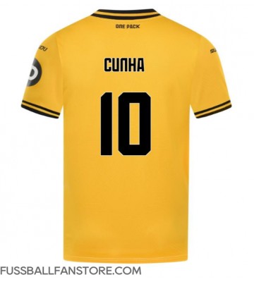 Wolves Matheus Cunha #10 Replik Heimtrikot 2024-25 Kurzarm